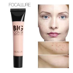 FOCALLURE Face Concealer Waterpoof Full Coverage Base Foundation Cream Oil-control Smooth Makeup Concealer 4 Colors Cosmetics